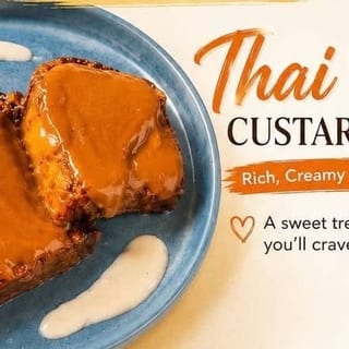 Thai Tea Custard Toast