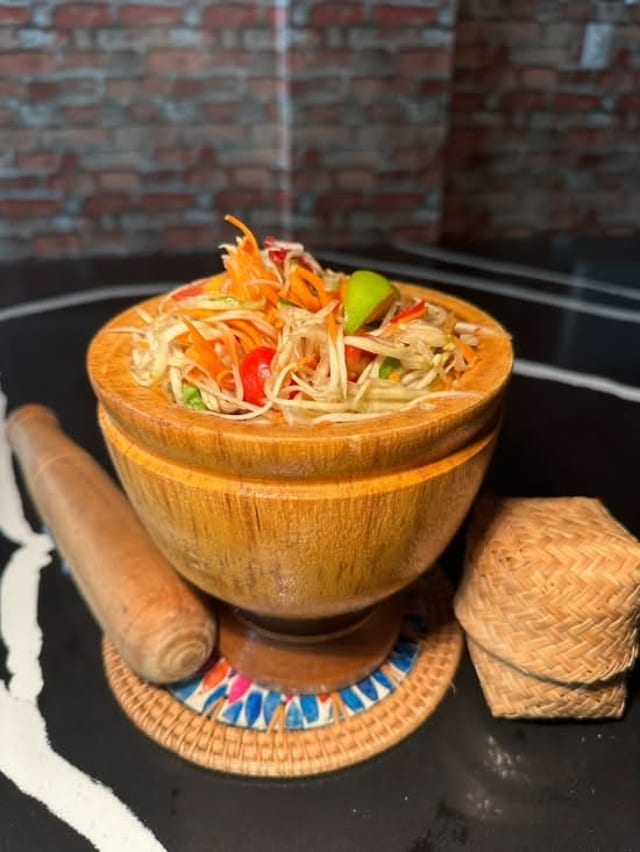Thai Papaya Salad.