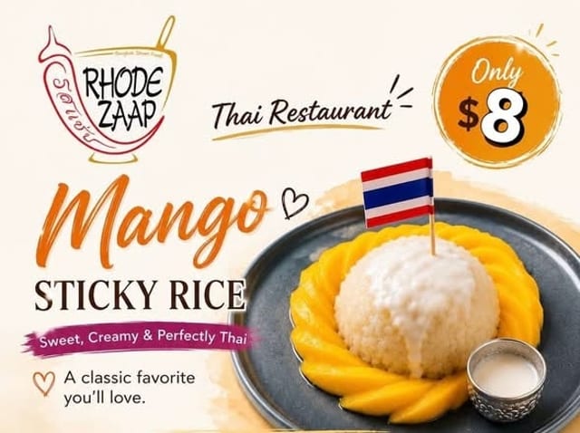 Mango Sticky Rice.